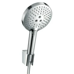 BAUHAUS Hansgrohe Brause-Set Raindance Select S 120 Anzahl Strahlarten: 3, Chrom, Länge Brauseschlauch: 125 Cm, Durchflussmenge: 15 L/min