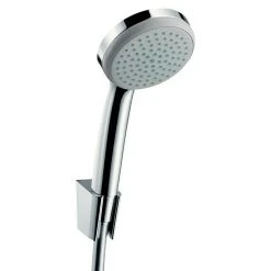 BAUHAUS Hansgrohe Croma 100 Brause-Set Mono Anzahl Strahlarten: 1, Durchmesser Handbrause: 10 Cm, Chrom, Länge Brauseschlauch: 160 Cm