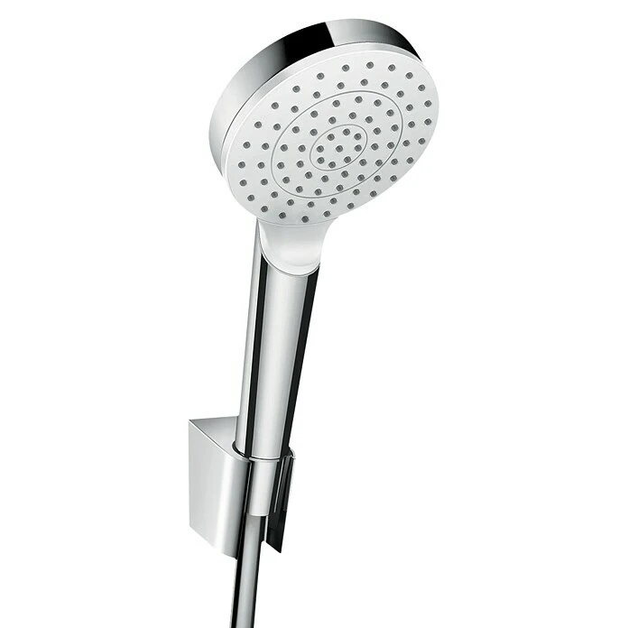 BAUHAUS Hansgrohe Crometta Brause-Set 100 Anzahl Strahlarten: 1, Durchmesser Handbrause: 10 Cm, Chrom, Länge Brauseschlauch: 160 Cm