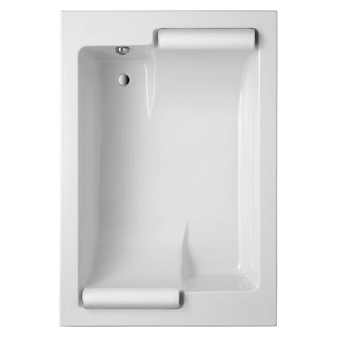 BAUHAUS Ottofond Badewanne Ontario 195 X 135 Cm, Sanitäracryl, Weiß – Bild 2
