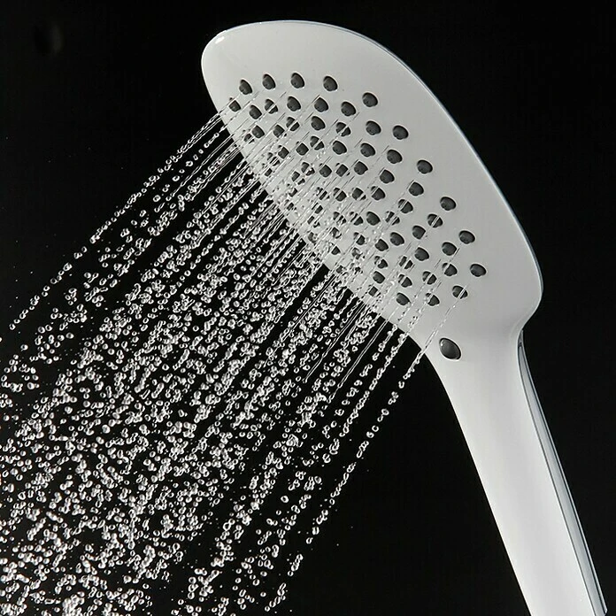 BAUHAUS Mixomat Handbrause Gulfoss Anzahl Funktionen: 1, Weiß/Chrom – Bild 3