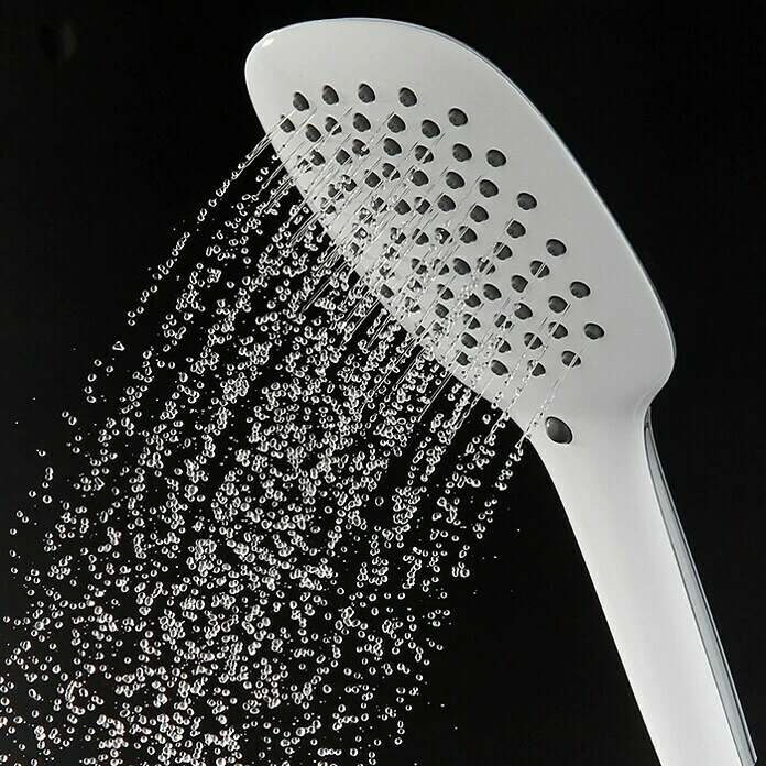 BAUHAUS Mixomat Handbrause Gulfoss Anzahl Funktionen: 1, Weiß/Chrom – Bild 4