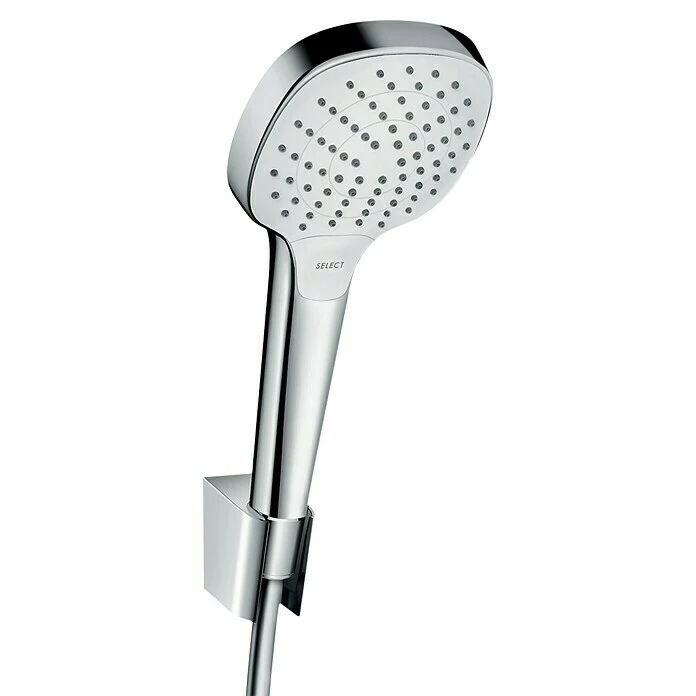 BAUHAUS Hansgrohe Brause-Set Croma Select E 110 Anzahl Strahlarten: 3, Durchmesser Handbrause: 11 Cm, Chrom