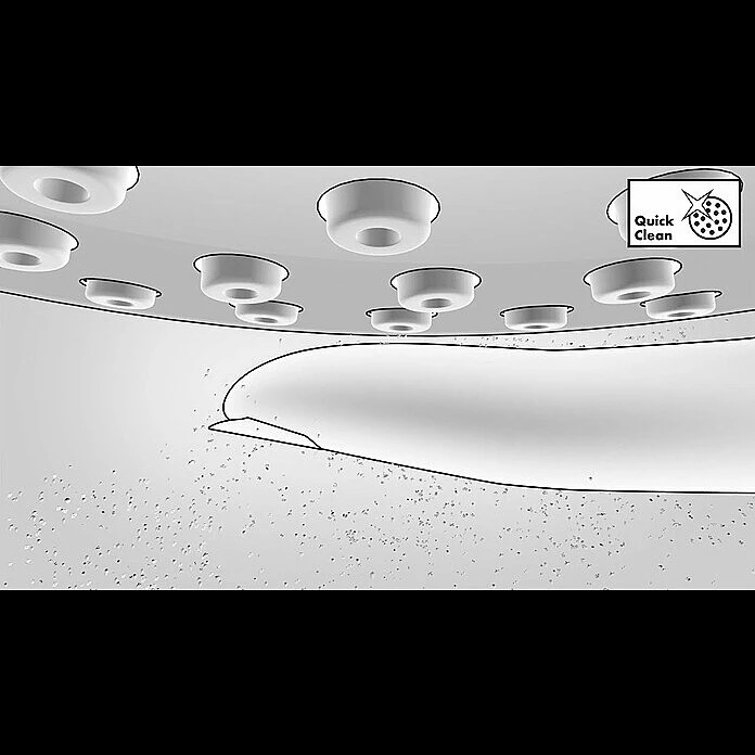 BAUHAUS Hansgrohe Handbrause My Select S Multi Anzahl Funktionen: 3, Durchmesser: 11 Cm, Chrom – Bild 5