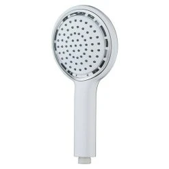 BAUHAUS Camargue LED-Handbrause Weiß/Chrom, Durchmesser: 12 Cm