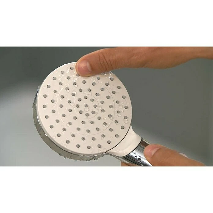 BAUHAUS Hansgrohe Crometta Brause-Set 100 Vario Anzahl Strahlarten: 2, Durchmesser Handbrause: 10 Cm, Chrom – Bild 2