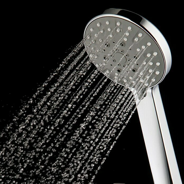 BAUHAUS Mixomat Handbrause Spitter Anzahl Funktionen: 3, Chrom – Bild 3