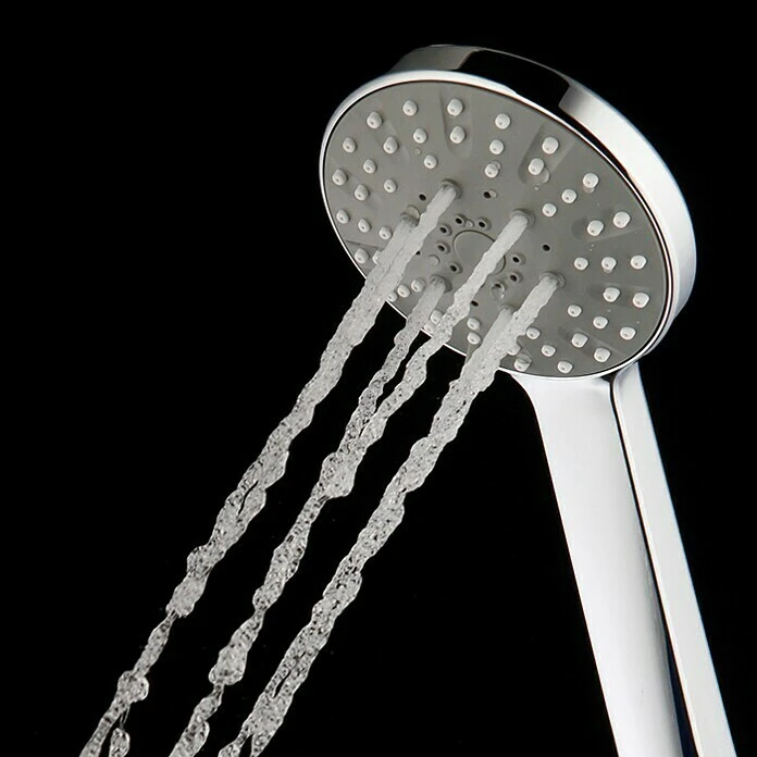 BAUHAUS Mixomat Handbrause Spitter Anzahl Funktionen: 3, Chrom – Bild 4