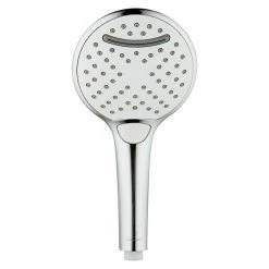 BAUHAUS Camargue Handbrause Babsko Anzahl Funktionen: 3, Weiß/Chrom