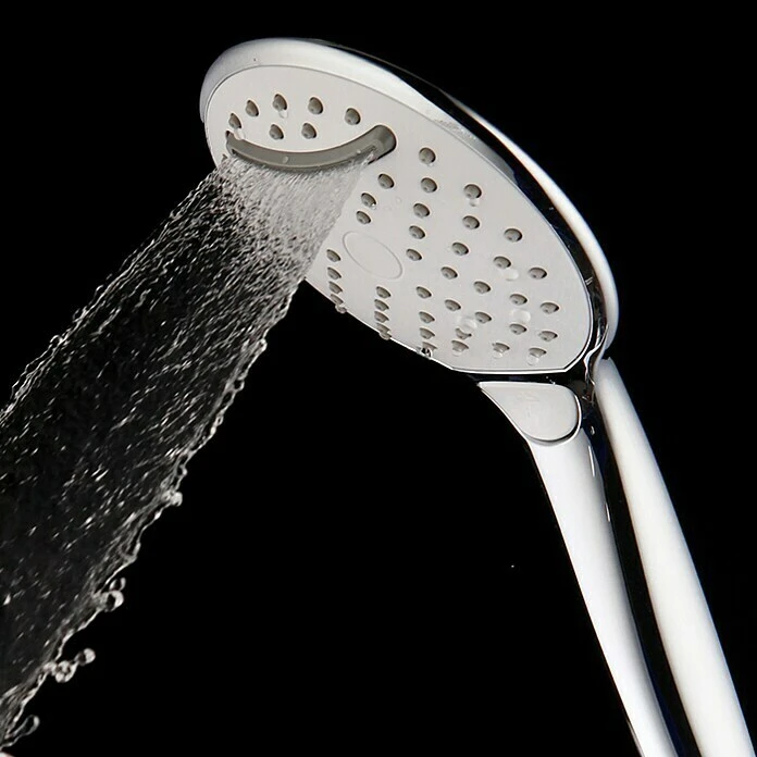 BAUHAUS Camargue Handbrause Babsko Anzahl Funktionen: 3, Weiß/Chrom – Bild 5