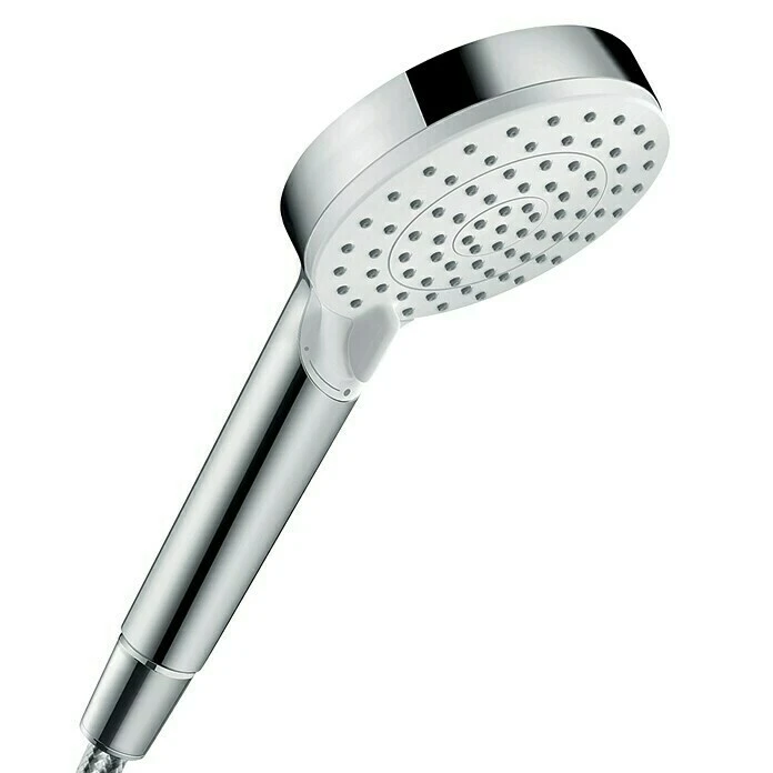 BAUHAUS Hansgrohe Crometta Handbrause Vario Anzahl Funktionen: 2, Durchmesser: 10 Cm, Weiß/Chrom