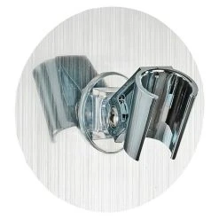 BAUHAUS Wenko Brausehalter Static-Loc® Osimo Kunststoff, Silber