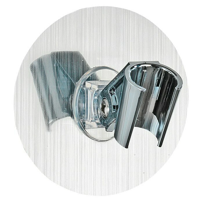 BAUHAUS Wenko Brausehalter Static-Loc® Osimo Kunststoff, Silber