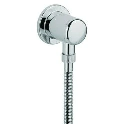 BAUHAUS Grohe Relaxa Brauseanschluss Ohne Brausehalter, ½″, Chrom