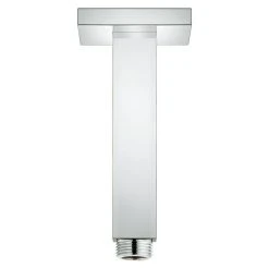 BAUHAUS Grohe Rainshower Brausearm Deckenmontage, Höhe: 15,4 Cm, ½″, Eckig
