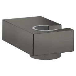 BAUHAUS Hansgrohe Brausehalter Porter E Metall, Schwarz/Chrom