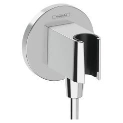 BAUHAUS Hansgrohe Wandanschlussbogen FixFit S ½″, Chrom, Rund