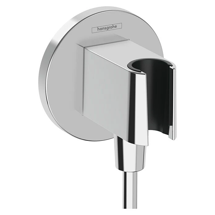 BAUHAUS Hansgrohe Wandanschlussbogen FixFit S ½″, Chrom, Rund