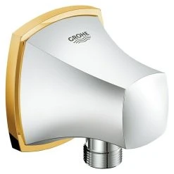 BAUHAUS Grohe Grandera Brauseanschluss ½″, Chrom/Gold
