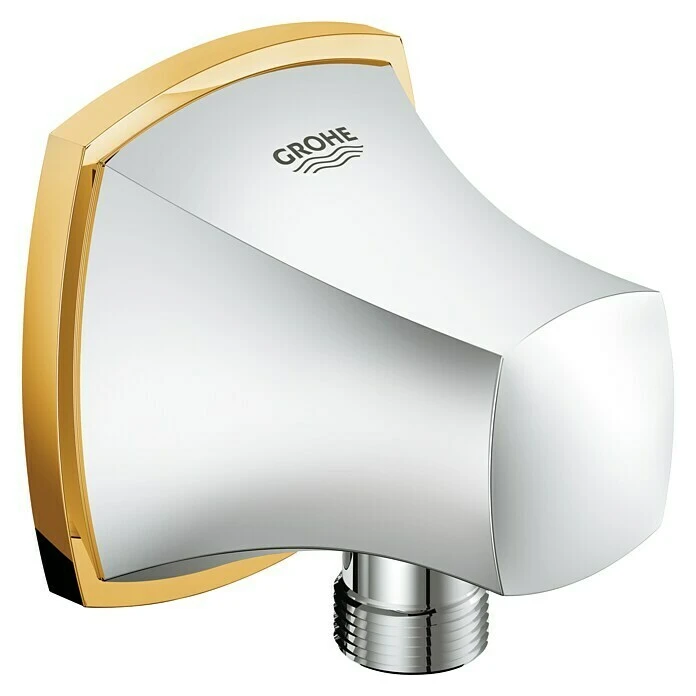 BAUHAUS Grohe Grandera Brauseanschluss ½″, Chrom/Gold
