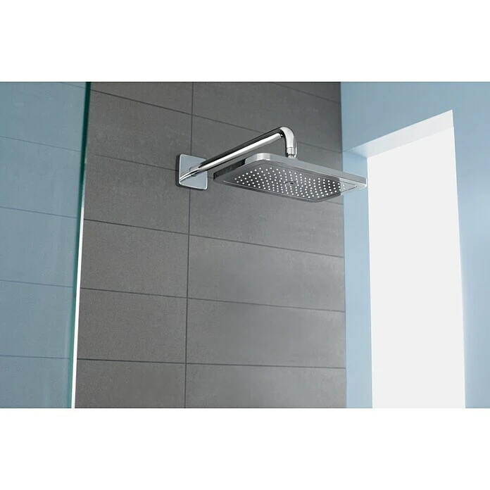 BAUHAUS Hansgrohe Brausearm E Länge: 38,9 Cm, ½″, Eckig – Bild 2