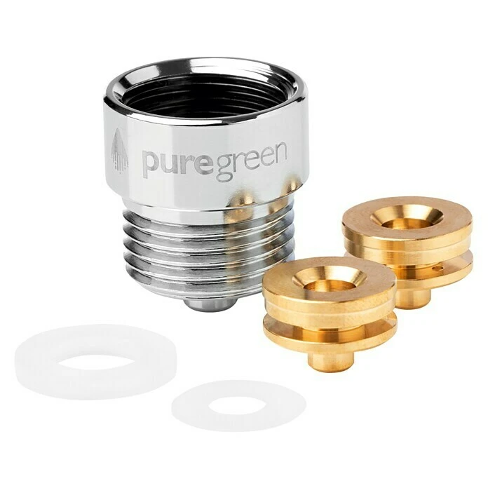 BAUHAUS Puregreen Wassersparverschraubung Geeignet Für: Brausearmaturen, Chrom – Bild 2