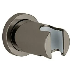 BAUHAUS Grohe Rainshower Brausehalter Hard Graphite, Glänzend