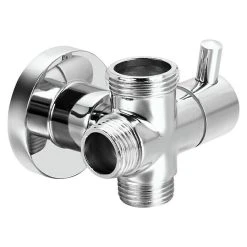 BAUHAUS Camargue Umsteller Trümmel ½″ X ¾″, Verchromt