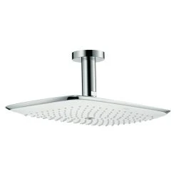 BAUHAUS Hansgrohe Kopfbrausen-Set PuraVida 400 26 X 39 Cm, 21 L/min Bei 3 Bar, Deckenmontage, Chrom