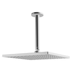 BAUHAUS Hansa Viva Kopfbrause 25 X 25 Cm, 12 L/min Bei 3 Bar, Deckenmontage, Kugelgelenk (rund), Chrom