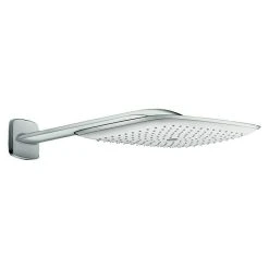 BAUHAUS Hansgrohe Kopfbrausen-Set PuraVida 400 26 X 39 Cm, 21 L/min Bei 3 Bar, Wandmontage, Chrom