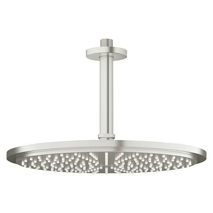 BAUHAUS Grohe Rainshower Cosmopolitan 310 Kopfbrausen-Set Durchmesser: 31 Cm, 9,5 L/min Bei 3 Bar, Deckenmontage, Supersteel