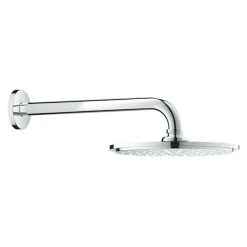 BAUHAUS Grohe Rainshower Cosmopolitan 210 Kopfbrausen-Set Durchmesser: 21 Cm, 9,5 L/min Bei 3 Bar, Wandmontage, Chrom