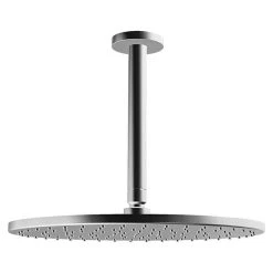 BAUHAUS Hansa Viva Kopfbrausen-Set Durchmesser: 30 Cm, 12 L/min Bei 3 Bar, Deckenmontage, Chrom