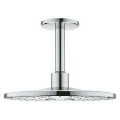 BAUHAUS Grohe Rainshower SmartActive Kopfbrausen-Set 310 Durchmesser: 31 Cm, 25 L/min Bei 3 Bar, Deckenmontage, Chrom