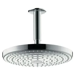 BAUHAUS Hansgrohe Kopfbrausen-Set Raindance Select S 240 Durchmesser: 24 Cm, 17 L/min Bei 3 Bar, Deckenmontage, Chrom