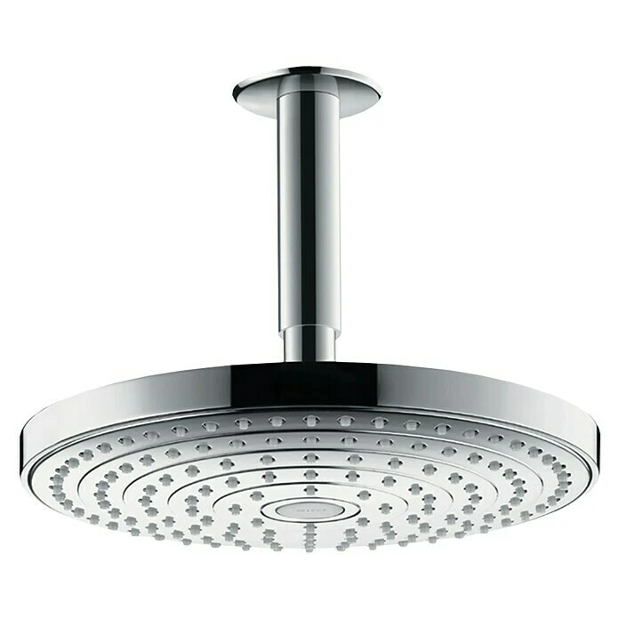 BAUHAUS Hansgrohe Kopfbrausen-Set Raindance Select S 240 Durchmesser: 24 Cm, 17 L/min Bei 3 Bar, Deckenmontage, Chrom