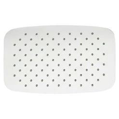 BAUHAUS Camargue Kopfbrause Sondre 20 X 30 Cm, Chrom, Rechteckig