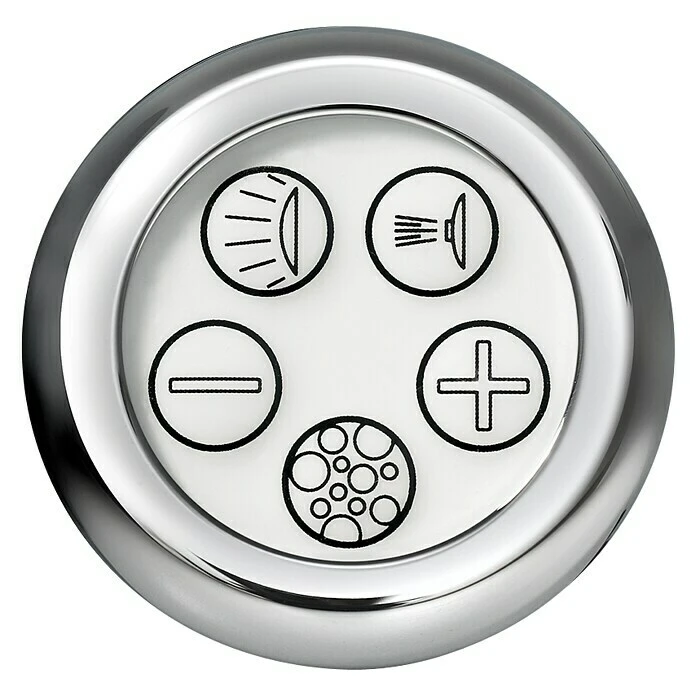 BAUHAUS Ottofond Whirlpool Cebu 2 B Linksseitig, 175 X 135/70 Cm, Sanitäracryl, Weiß – Bild 5