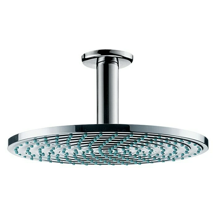 BAUHAUS Hansgrohe Kopfbrausen-Set Raindance S 240 Durchmesser: 24 Cm, 18 L/min Bei 3 Bar, Deckenmontage, Chrom