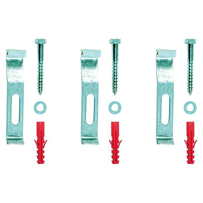 BAUHAUS Wannenrand-Klemmstück 3 Stk.