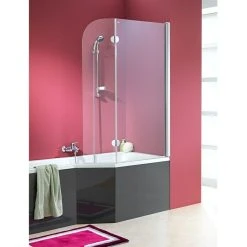 BAUHAUS Ottofond Badewanne Flint A Rechtsseitig, 170 X 80/55 X 45 Cm, Sanitäracryl, Weiß