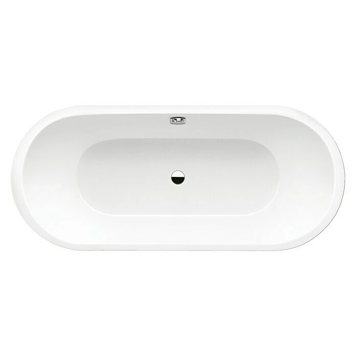 BAUHAUS Kaldewei Badewanne Classic Duo Oval 111 180 X 80 Cm, Stahl-Email, Alpinweiß