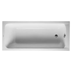 BAUHAUS Duravit D-Code Badewanne 160 X 70 Cm, Ablauf: Fußende, Sanitäracryl, Weiß