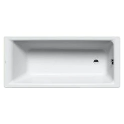 BAUHAUS Kaldewei Badewanne Puro 653 180 X 80 Cm, Stahl-Email, Alpinweiß