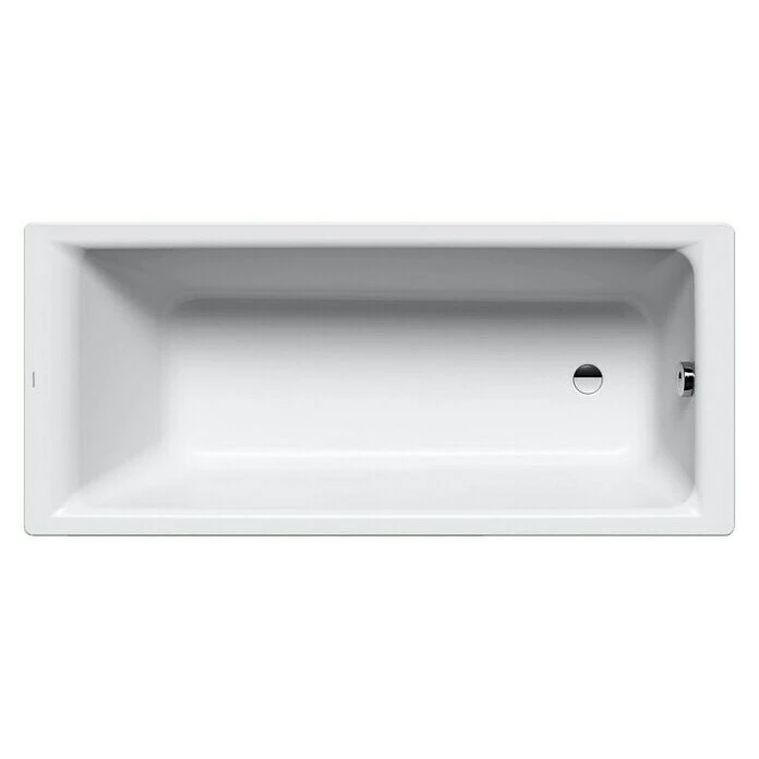 BAUHAUS Kaldewei Badewanne Puro 653 180 X 80 Cm, Stahl-Email, Alpinweiß