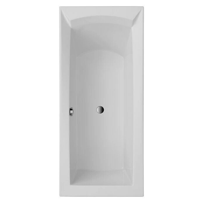 BAUHAUS Ottofond Badewanne Tacoma 170 X 75 Cm, Sanitäracryl, Weiß – Bild 2