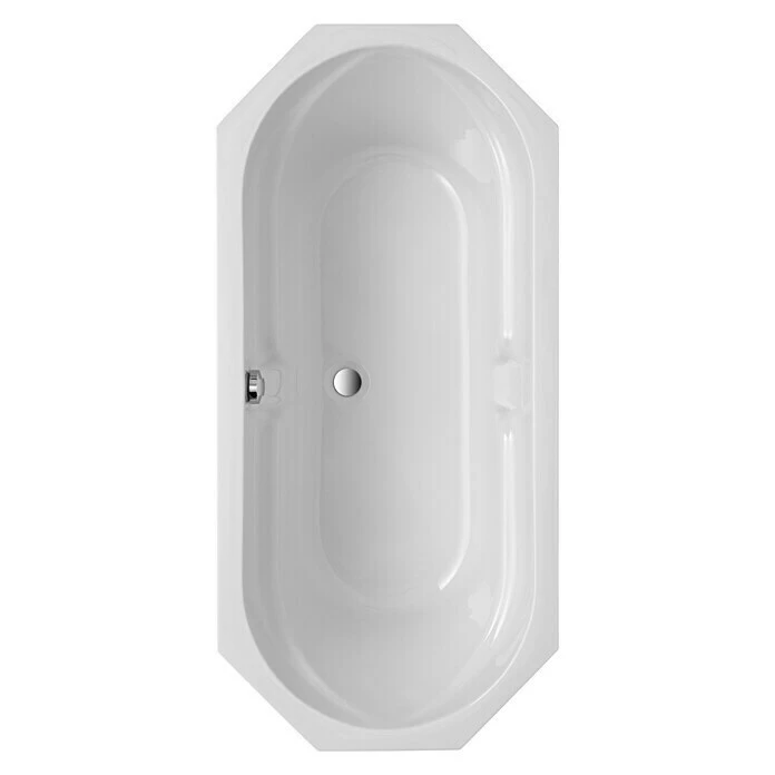 BAUHAUS Ottofond Badewanne Dakar 180 X 85 Cm, Sanitäracryl, Weiß – Bild 2