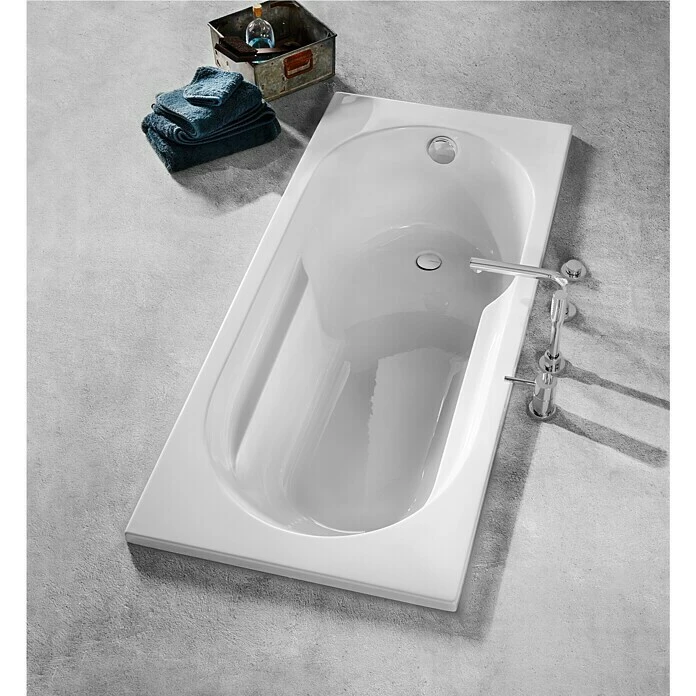 BAUHAUS Camargue Brasilia Badewanne 170 X 75 Cm, Weiß, 168 L – Bild 5