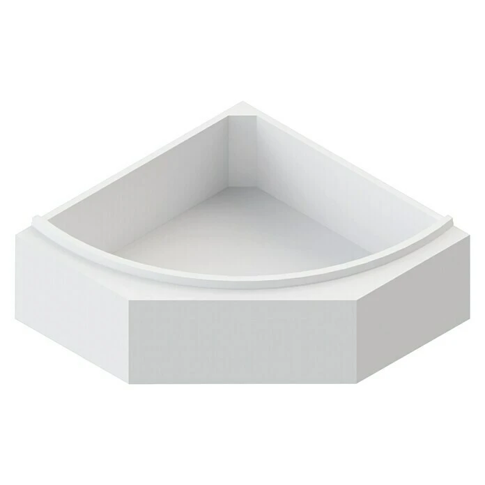 BAUHAUS Ottofond Wannenträger Papeete Passend Für: Ottofond Eckbadewanne Papeete 136 X 136 Cm